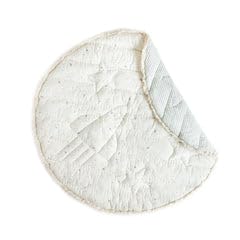 Pehr Baby Play Mat, Daydreamer | Ultra-Soft Quilted 100% Cotton Exterior with Plush Polyester Fiberfill | for Tummy & Playtime | 40β Diameter