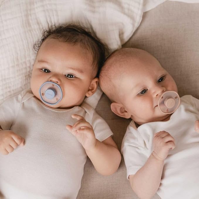 Emulait Baby Pacifier (2 Pack): 6+ Months - Blu