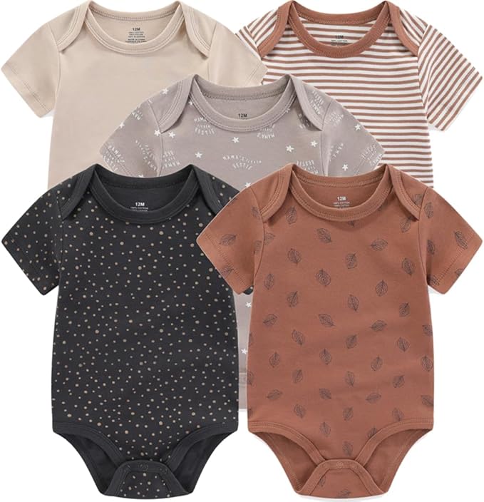Kiddiezoom Unisex Baby Layette Essentials Giftset Clothing Set 19-Piece For Newborn Baby