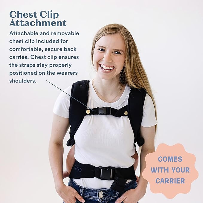 Ava & Oliver Essential Baby Carrier – Ergonomic, Hip-Healthy Soft Structured Carrier for Infants & Toddlers (7–35lbs) - Front and Back Carry, Breathable Fabric, Stylish & Lightweight (Matcha)