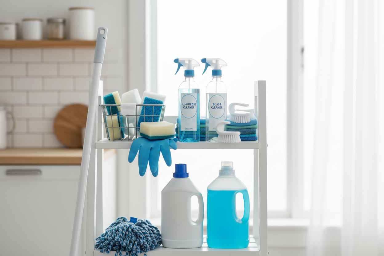 10 Must-Have Cleaning Supplies for a Spotless Home