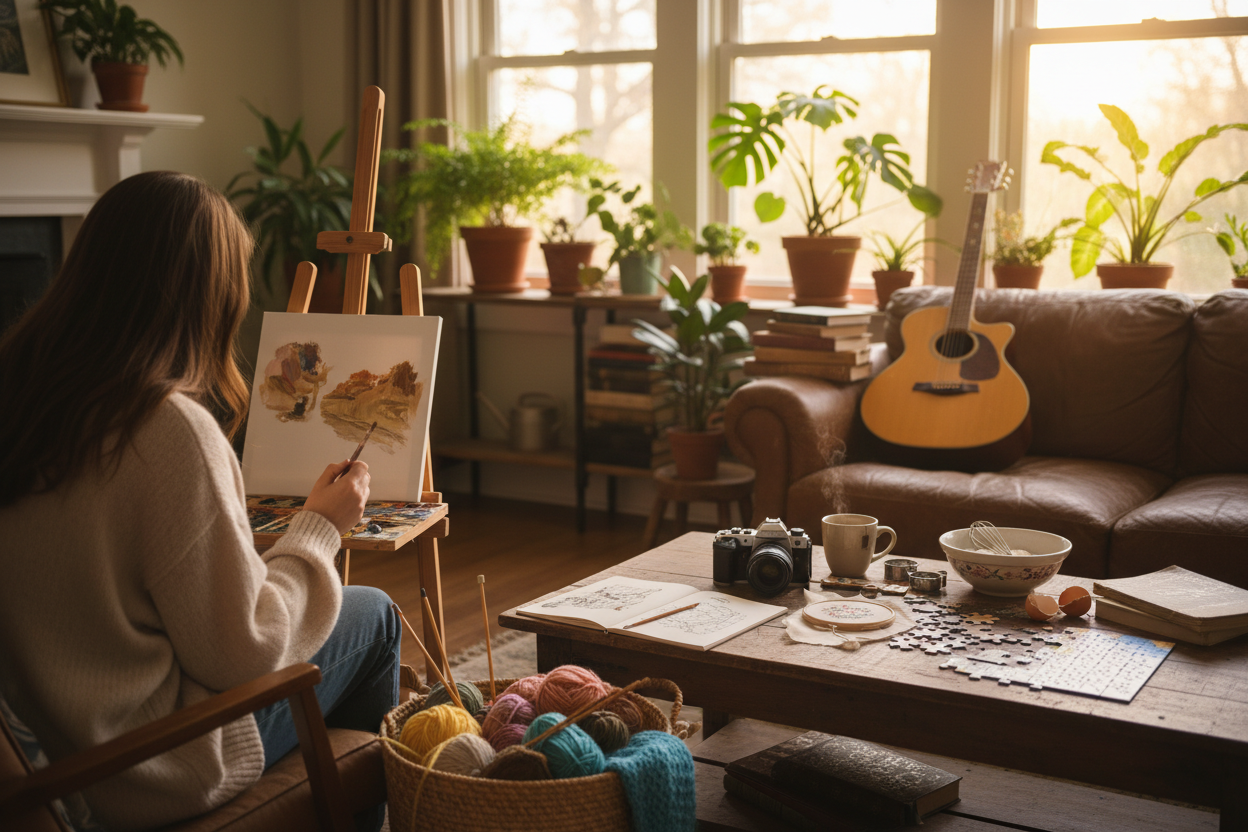 25 Popular Hobbies You Can Start at Home in 2026