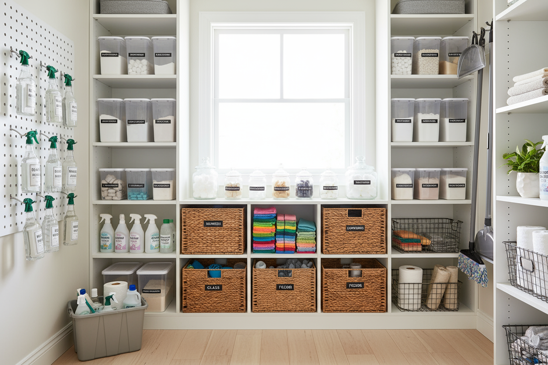 How to Organize Your Cleaning Supplies for Maximum Efficiency