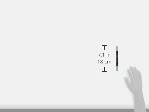 Tsukineko PF-139 Dual-Ended Fabric Marker Color-Fast, Pale Aqua - Image 3