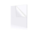 12" x 12" Clear Acrylic Sheet Cast Plexiglass 1/8”Thick Plexiglass Sheet Clear by YSTIME