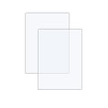 2 Pack 8x10 1/8" Clear Plexiglass Sheets by Langaelex