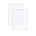 2 Pack 8x10 1/8" Clear Plexiglass Sheets by Langaelex