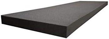 AKTRADING CO. 4" H X 30" W X 72" L CertiPUR-US Certified Rubber Foam Sheet by Fabrics%7CEventDecor%7CCrafts%7CUpholsteryFoam