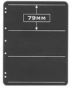 Hagner 3 Pocket Stamp Stock Page by Unknown