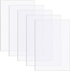 Zonon 5 Pcs Polycarbonate Clear Plastic Sheets by Zonon