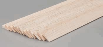 Balsa Trailing Edge 1/8 x 1/2 X 36in BWS1931 by Unknown