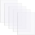 Zonon 5 Pcs Polycarbonate Clear Plastic Sheets by Zonon