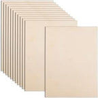 24 Pack Balsa Wood Sheets, 2mm Basswood Plywood Sheet, Basswood Sheets by KMRIPYUSPORTS