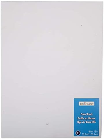 20 Pack: 9”; x 12”; White Thick Foam Sheet by Creatology™ - Image 3