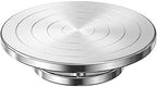 Banding Wheel, Double-Sided Pottery Turnable Wheel Aluminium Alloy Heavy Duty by Yncotte