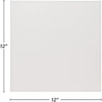 Samsill 50 Pack 12x12 .007 Clear Craft Plastic Sheets Compatible - Image 3