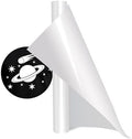 White HTV Iron on Vinyl Rolls, Silhouette or Heat Press Machine by WRTUUED