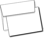 Heavyweight White Blank Cards by PurpleQCrafts