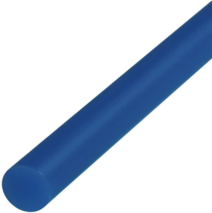 uxcell Mini Hot Glue Sticks for Glue Gun 7mm x 100mm Blue 12pcs - Image 3