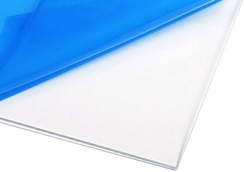 3/8 th Inch Thick Acrylic Plexiglass Sheet, Unfinished Edges by SOURCEONEDISPLAYS