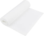 BENECREAT 78.7x15.7inch Felt Roll, Floral White Craft Felt Fabric, 3mm Thick by BENECREAT