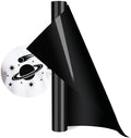 Black HTV Iron on Vinyl Rolls, Silhouette or Heat Press Machine by WRTUUED