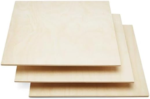 12 Pack Basswood Sheets Plywood Board 24 x 24 x 1/8 Inch- Unfinished Wood Boards - Image 2