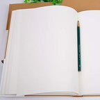 8.5x11 Sketch Book, 240 Sheets, Hardcover Bound Sketch Notebook, 120 Sheets Each - Image 6