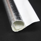 19mm - 3/4" Self-wrap Aluminum Heat Shield Sleeve Thermal Reflective Side Entry - Image 6