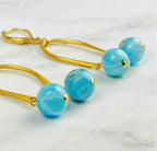 Zenkeeper 108 Pcs Blue Larimar Beads - Image 3