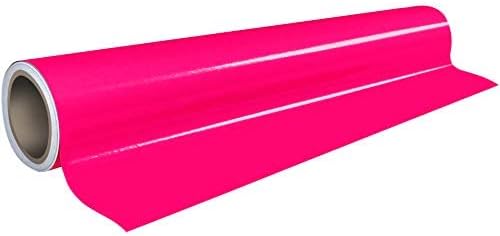 VViViD DECO65 Neon Fluorescent Permanent Adhesive Craft 1 Foot x 25 Feet Vinyl by VVIVIDVINYL