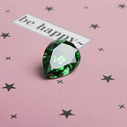 Comimark 1PCS Green Drop Shape Cut Emerald Loose Gemstone - Image 3