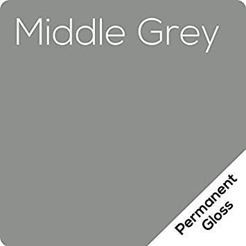 12.125" x 10ft Roll of Oracal 651 Middle Grey Craft Vinyl - Image 3
