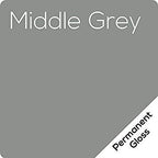 12.125" x 10ft Roll of Oracal 651 Middle Grey Craft Vinyl - Image 3