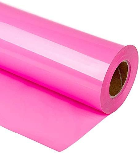 guangyintong Heat Transfer Vinyl Pink HTV Rolls, Matte Surface - Image 2