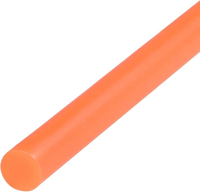 uxcell Mini Hot Glue Sticks for Glue Gun 7mm x 100mm Orange 12pcs - Image 3