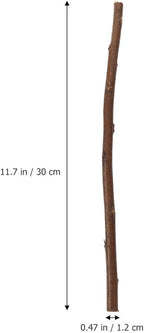 DOITOOL 50pcs Natural Wood Sticks - Image 5