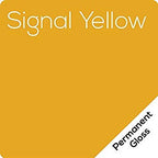 12.125" x 10ft Roll of Oracal 651 Signal Yellow Craft Vinyl - Image 3