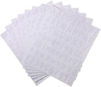 Outus 576 Pcs 8 Sheets Letters Stickers Vinyl Alphabet Number Decals Back to - Image 3