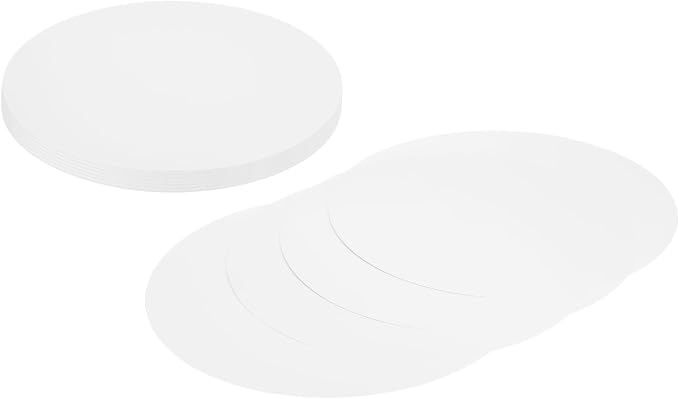 MECCANIXITY 24 Pcs Circle Card Stock, 13 Inch Round Cutouts Paper Thick by MECCANIXITY
