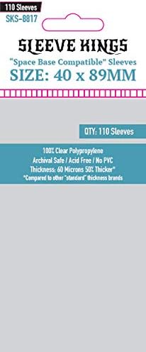 Sleeve Kings Space Base Compatible Sleeves 40 X 89 mm - Image 2
