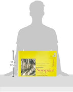 Strathmore 300 Series Tape Bound Newsprint Pad, 32 lb. Rough Paper, 12 X 18 - Image 2