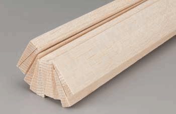 Balsa Trailing Edge 5/16 x 1-1/4 X 36in BWS1937 by Unknown
