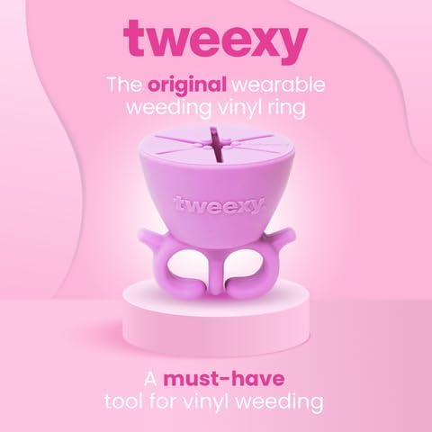 tweexy Craft Vinyl Weeding Scrap Collector Ring | Weeding Tools - Image 2