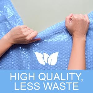 Large roll of 175 Feet of Recycled Small Plus Bubble wrap - Image 2