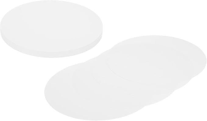 MECCANIXITY 24 Pcs Circle Card Stock, 7.9 Inch Round Cutouts Paper Thick by MECCANIXITY