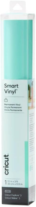 Cricut Smart Permanent Vinyl, Mint - 3ft Roll Adhesive Craft Vinyl - Matless by Unknown