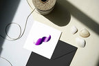 VViViD Chrome Purple Gloss DECO65 Permanent Adhesive Craft Vinyl Roll - Image 2