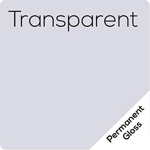 12.125" x 25' Roll of Oracal 651 Transparent Adhesive Craft Vinyl - Image 4