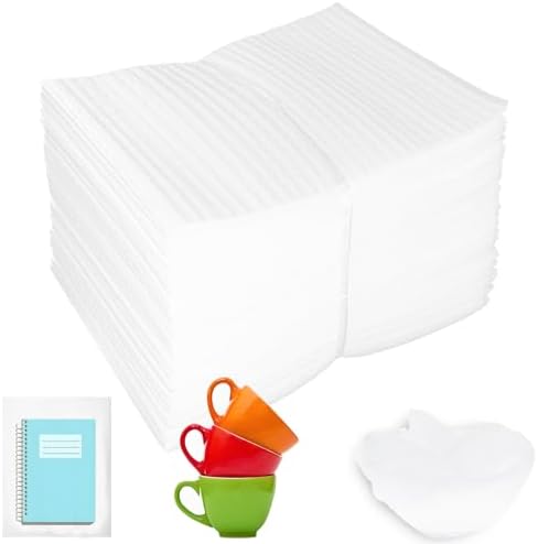 50 Pack 6'' x8'' 0.5MM Cushion Foam Pouches by High-PQ
